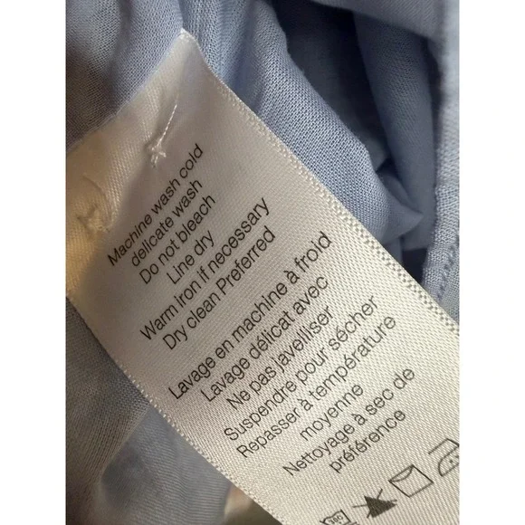 Veronica Beard Jeans Jemila Shirtdress Vapor Multi Plaid Tiered Mini L Boho - Picture 6 of 7